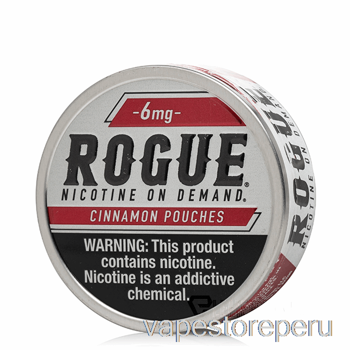 Bolsas Desechables De Nicotina Vape Rogue - Canela 6 Mg